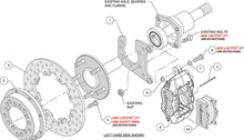 Load image into Gallery viewer, 1964 - 1974 Buick, Chevrolet, Oldsmobile, Pontiac Forged Dynalite Rear Drag Brake Kit - 140-0263
