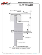 Load image into Gallery viewer, 1964 - 1974 Buick, Chevrolet, Oldsmobile, Pontiac Forged Dynalite-MC4 Rear Parking Brake Kit - 140-14224

