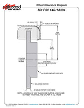 Load image into Gallery viewer, 1988 - 2000 Honda Forged Dynalite Big Brake Front Brake Kit (Race) - 140-14304
