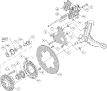 Load image into Gallery viewer, 1978 - 2003 Buick, Chevrolet, GMC, Isuzu, Oldsmobile, Pontiac Dynapro Lug Mount Front Dynamic Drag Brake Kit - 140-14419
