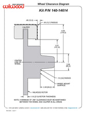 Load image into Gallery viewer, 1968 - 1972 Ford Classic Series Dynapro 6 Front Brake Kit - 140-14614
