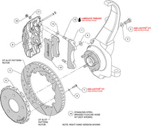 Load image into Gallery viewer, 2007 - 2013 Infiniti, Nissan AERO6 Big Brake Front Brake Kit - 140-14819

