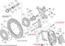 Load image into Gallery viewer, 1968 - 1972 Ford Forged Narrow Superlite 6R Big Brake Front Brake Kit (Hub) - 140-14840
