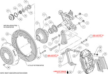 Load image into Gallery viewer, 1968 - 1972 Ford Forged Narrow Superlite 6R Big Brake Front Brake Kit (Hub) - 140-14841
