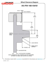Load image into Gallery viewer, Forged Narrow Superlite 6R Dust-Seal Big Brake Front Brake Kit (Hub) - 140-15410
