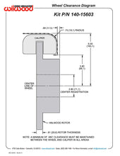 Load image into Gallery viewer, Forged Dynapro Low-Profile Dust Seal Rear Parking Brake Kit - 140-15603
