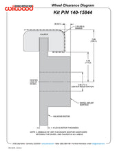 Load image into Gallery viewer, Forged Narrow Superlite 4R Big Brake Rear Electronic Parking Brake Kit - 140-15844
