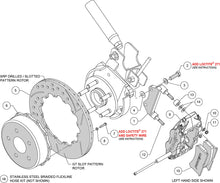 Load image into Gallery viewer, 2018 - 2021 Jeep Forged Narrow Superlite 4R Big Brake Rear Brake Kit For OE Parking Brake - 140-15930
