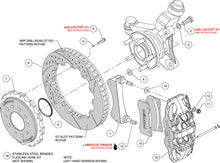 Load image into Gallery viewer, 2018 - 2021 Jeep AERO6 Big Brake Front Brake Kit - 140-15892
