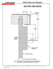 Load image into Gallery viewer, Forged Narrow Superlite 4R Big Brake Rear Electronic Parking Brake Kit - 140-16143
