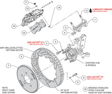 Load image into Gallery viewer, 1994 - 2004 Ford AERO6 Big Brake Front Brake Kit - 140-16403
