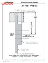 Load image into Gallery viewer, 1994 - 2004 Ford AERO6 Big Brake Front Brake Kit - 140-16403
