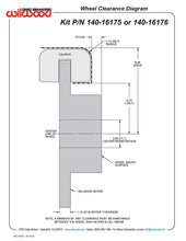 Load image into Gallery viewer, AERO4 Big Brake Rear Electronic Parking Brake Kit - 140-16175

