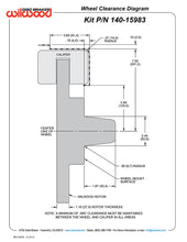 Load image into Gallery viewer, 1970 - 1990 Buick, Cadillac, Chevrolet, GMC, Oldsmobile, Pontiac Forged Narrow Superlite 6R Big Brake Front Brake Kit (Hub) - 140-15983
