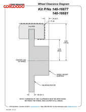 Load image into Gallery viewer, 1984 - 1989 Porsche Forged Narrow Superlite 4R Front Caliper and Bracket Kit - 140-16677
