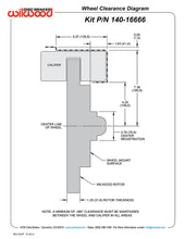 Load image into Gallery viewer, 2005 - 2014 Ford GN4R Big Brake Lug Drive Front Brake Kit (Race) - 140-16666
