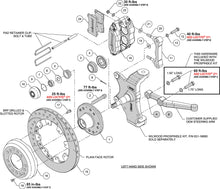 Load image into Gallery viewer, 1955 - 1957 Chevrolet Dynapro Radial Big Brake Front Brake Kit (Hub) - 140-16907
