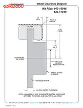 Load image into Gallery viewer, 1969 - 1974 Porsche Powerlite Front Caliper and Bracket Kit - 140-17019
