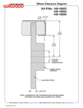 Load image into Gallery viewer, 1999 - 2007 Cadillac, Chevrolet, GMC AERO6-DM Direct-Mount Truck Front Brake Kit - 140-16803
