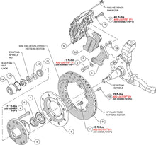 Load image into Gallery viewer, 1973 - 1989 Chrysler, Dodge, Plymouth Forged Dynapro 6 Big Brake Front Brake Kit (Hub) - 140-17321
