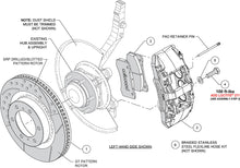 Load image into Gallery viewer, 2015 - 2021 Lexus, Toyota AERO6-DM Direct-Mount Truck Front Brake Kit - 140-17284
