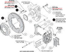 Load image into Gallery viewer, 2016 - 2023 Fiat, Mazda Forged Narrow Dynapro Big Brake Front Brake Kit (Hat) - 140-17363
