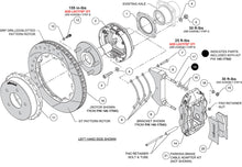 Load image into Gallery viewer, 1988 - 1998 Chevrolet, GMC Forged Narrow Superlite 4R Big Brake Rear Parking Brake Kit - 140-17543
