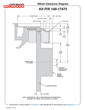 Load image into Gallery viewer, 1970 - 1976 Porsche Powerlite-MC4 Rear Parking Brake Kit - 140-17475
