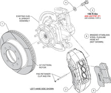 Load image into Gallery viewer, 2014 - 2023 Ram TX6-DM Big Brake Truck Front Brake Kit - 140-17606
