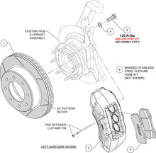 Load image into Gallery viewer, 2011 - 2019 Chevrolet, GMC TX6-DM Big Brake Truck Front Brake Kit - 140-17643
