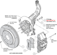 Load image into Gallery viewer, 2019 - 2024 Cadillac, Chevrolet, GMC AERO6-DM Direct-Mount Armored Vehicle Front Brake Kit - 140-17758
