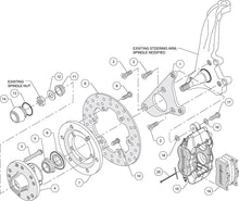 Load image into Gallery viewer, 1973 - 1989 Chrysler, Dodge, Plymouth Forged Dynalite Front Drag Brake Kit - 140-2719
