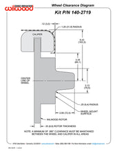 Load image into Gallery viewer, 1973 - 1989 Chrysler, Dodge, Plymouth Forged Dynalite Front Drag Brake Kit - 140-2719
