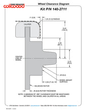Load image into Gallery viewer, 1962 - 1972 Dodge, Plymouth Forged Dynalite Front Drag Brake Kit - 140-2711
