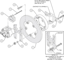 Load image into Gallery viewer, Dynalite Single Floater Front Drag Brake Kit - 140-3326
