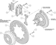 Load image into Gallery viewer, 1999 - 2008 Saab, Subaru Dynapro Rear Brake Kit For OE Parking Brake - 140-7006
