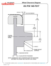 Load image into Gallery viewer, Forged Dynalite Big Brake Front Brake Kit (Hub) - 140-7017
