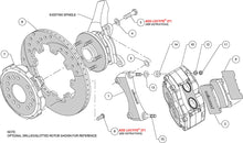 Load image into Gallery viewer, 1995 - 2000 Chrysler, Dodge, Eagle, Mitsubishi Dynapro Radial Big Brake Front Brake Kit (Hat) - 140-8292
