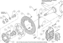 Load image into Gallery viewer, 1970 - 1978 Buick, Cadillac, Chevrolet, GMC, Oldsmobile, Pontiac Forged Dynalite Big Brake Front Brake Kit (Hub) - 140-8582
