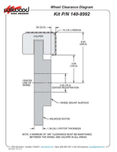 Load image into Gallery viewer, 1999 - 2020 Cadillac, Chevrolet, GMC TC6R Big Brake Truck Front Brake Kit - 140-8992
