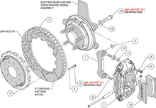 Load image into Gallery viewer, 1997 - 2013 Cadillac, Chevrolet Forged Narrow Superlite 4R Big Brake Rear Brake Kit For OE Parking Brake - 140-9119
