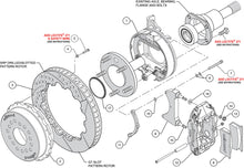 Load image into Gallery viewer, 1964 - 1974 Buick, Chevrolet, Oldsmobile, Pontiac Forged Narrow Superlite 4R Big Brake Rear Parking Brake Kit - 140-9213
