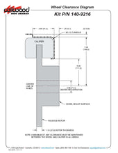 Load image into Gallery viewer, Forged Narrow Superlite 4R Big Brake Rear Parking Brake Kit - 140-9216
