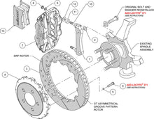 Load image into Gallery viewer, 1988 - 1996 Chevrolet Forged Narrow Superlite 6R Big Brake Front Brake Kit (Hat) - 140-9298
