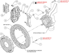 Load image into Gallery viewer, 2003 - 2006 Mitsubishi Forged Narrow Superlite 6R Big Brake Front Brake Kit (Hat) - 140-9285
