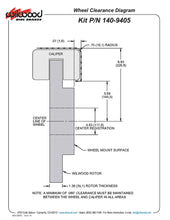 Load image into Gallery viewer, 1999 - 2009 Chevrolet, GMC, Hummer TC6R Big Brake Truck Rear Brake Kit - 140-9405
