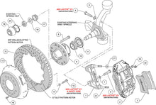 Load image into Gallery viewer, 1974 - 1980 Ford, Mercury Forged Narrow Superlite 6R Big Brake Front Brake Kit (Hub) - 140-9801
