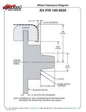 Load image into Gallery viewer, 1962 - 1972 Dodge, Plymouth Forged Dynalite Big Brake Front Brake Kit (Hub) - 140-9828
