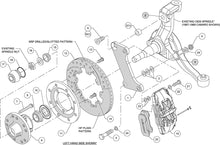 Load image into Gallery viewer, 1960 - 1982 Buick, Chevrolet, Ford, GMC, Mercury, Oldsmobile, Pontiac Forged Dynapro 6 Big Brake Front Brake Kit (Hub) - 140-10510
