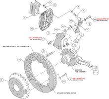 Load image into Gallery viewer, 1965 - 1982 Chevrolet Forged Narrow Superlite 6R Big Brake Front Brake Kit (Hat) - 140-10616
